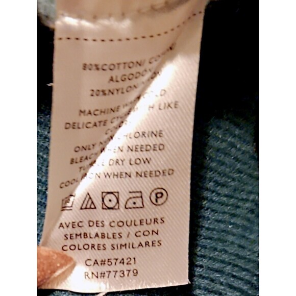 Ann Taylor Top Womens 8 BlueTweed Plaid Cluless Boatneck Pullover Sweate… - Picture 5 of 6